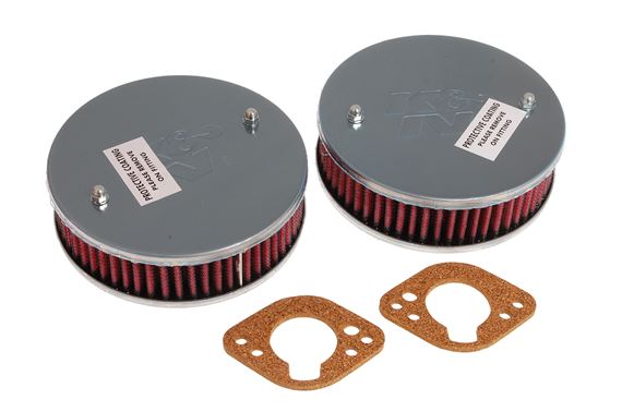 Custom Air Filter Kit - CD150 Carbs - 56-9312 Pair - RM8230 - K&N
