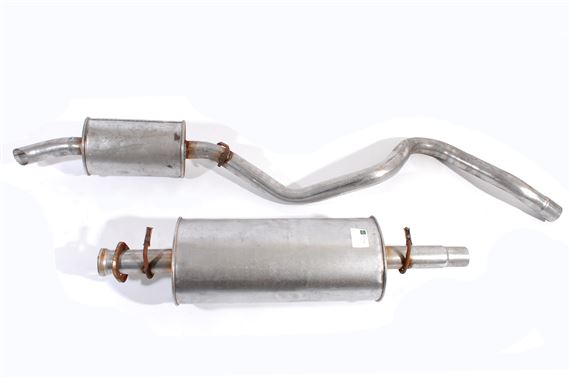 Centre and Rear Silencer Assembly - NTC7362P - Aftermarket