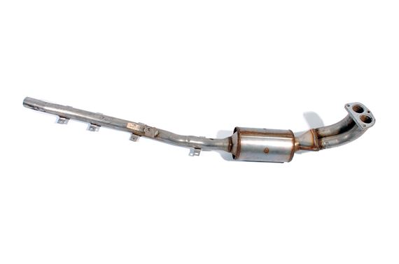 TR7 Exhaust Downpipe & Cat VIN 202093-402001 USA (Federal) - PKC816