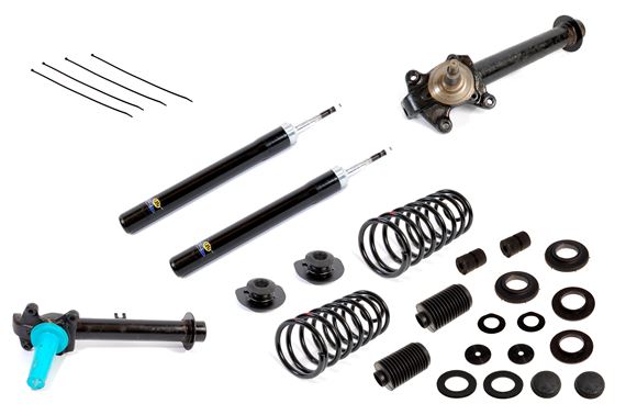 Front Suspension Legs Overhaul Kit with Spax Sport Inserts - Non Adjustable - TR7/8 - Car Set - RB2009SPAX