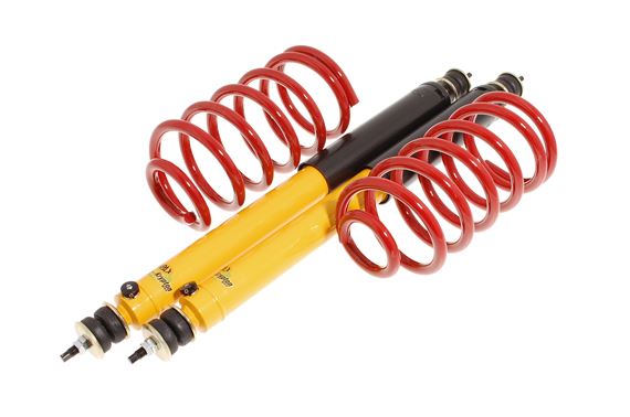 Spax KSX Rear Shock Absorber Kit - Adjustable - with Uprated/Lowered Springs - TR7/8 - RB2010SPAX