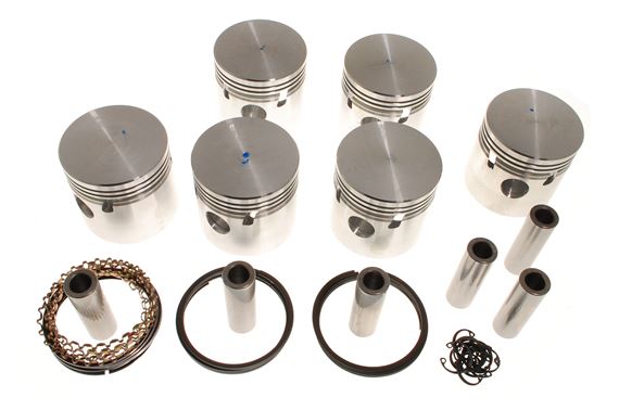 Piston Set - Oversize +0.040 Flat Top with Rings - 149976040COUNTY