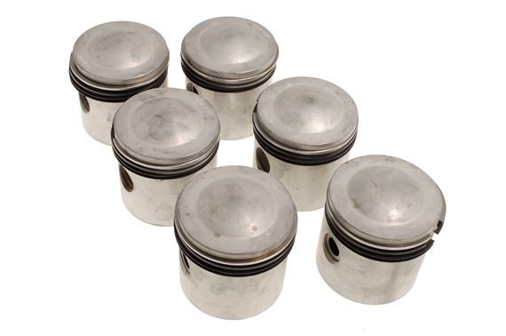 Piston Set - Oversize +0.020 Domed Top - 158112020COUNTY
