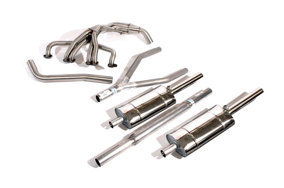 Stainless Steel Twin Box Sports Exhaust System Including Manifold - GT6 Mk1 - RG1277