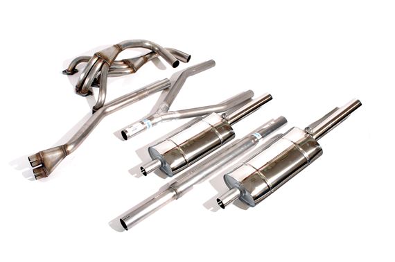 Stainless Steel Twin Box Sports Exhaust System Including Manifold - GT6 Mk2 & Mk3 - RG1279