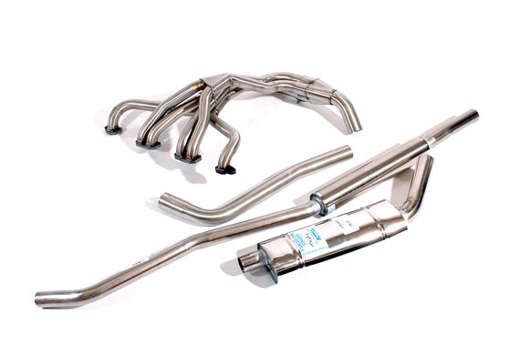 Stainless Steel Sports Single Exit Full Exhaust and Manifold System - GT6 Mk1 - RG1302