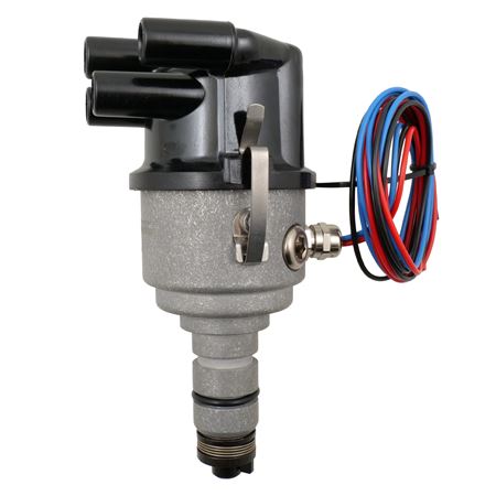 123 Ignition Electronic 4 Cylinder Distributor - Positive Earth - Side Entry Cap - 123MG4AVPOS