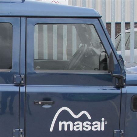 Front Door Windows - Tinted (pair) - LL1846 - Masai