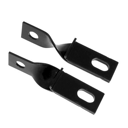 Brake Hose Support Brackets - Pair - Stainless Steel - 1323656SS