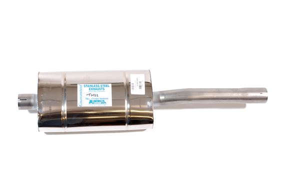Stainless Steel Exhaust Centre Silencer - Sports - TH22F