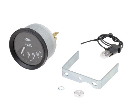 Fuel Gauge Jaeger Black Bezel 150385