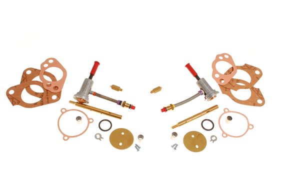 Carb Rebuild Kit - exc. Needles - For FZX1122 and FZX1327 Carbs - Waxstat Jets Late - RL1649