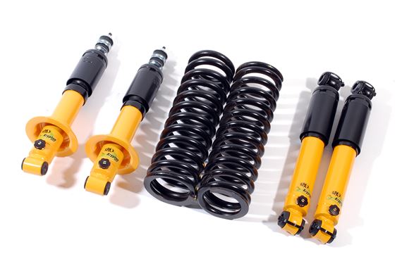 Spax KSX Front and Rear Shock Absorber Kit - Ride Adjustable - with Uprated Front Springs/Rear Brackets - Non Rotoflex Vitesse - RV6201S