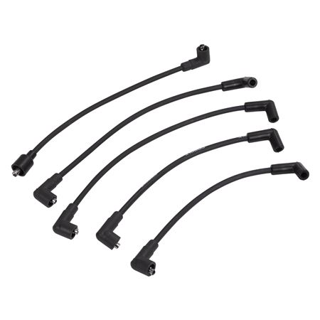 Ignition Lead Set Black Silicone MGB MGA - 172060 - Cobalt