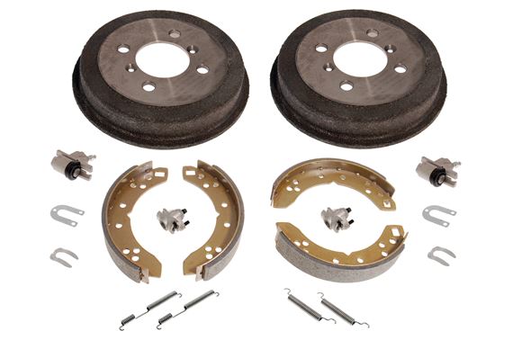 Rear Brake Overhaul Kit - 3/4 inch Bore Wheel Cylinders - 201246K1