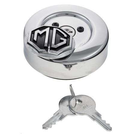 Fuel Filler Cap Locking Chrome MG Logo - RP3131 - Tourist Trophy