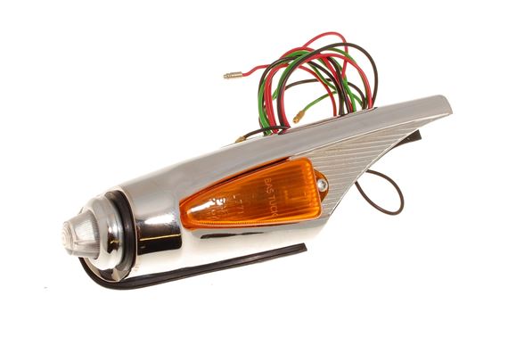 Side/Repeater Lamp Assembly - Clear and Amber Lenses - LH - 212488