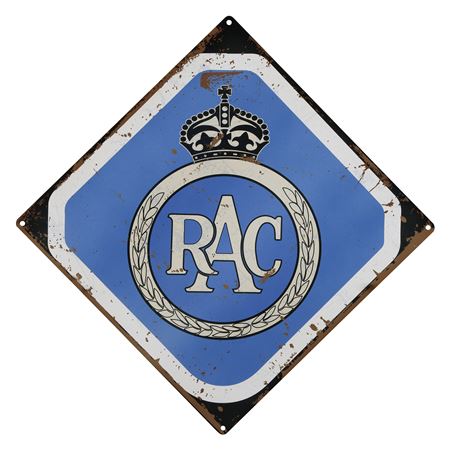 Sign - RAC Vintage Metal 12" x 16" - 214567