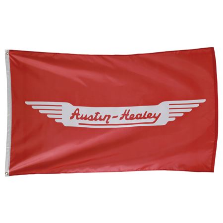 Austin-Healey Flag Red/White - 214712