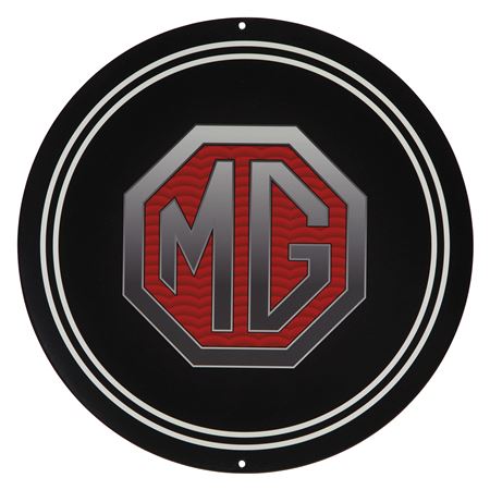 Sign - MG Round Metal 14" - 214730