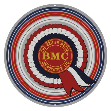 Sign - BMC Round Metal 14" - 214734