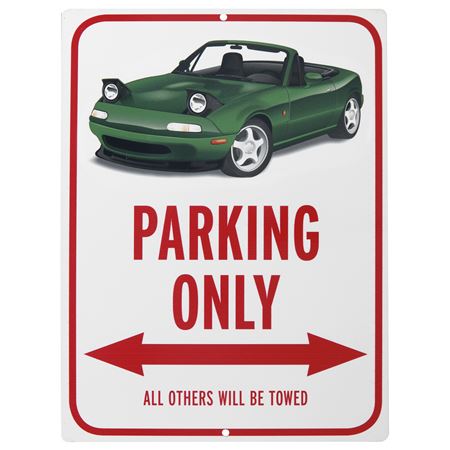 Mazda MX5 Miata Sign Green Car - 1989-97 -215-431