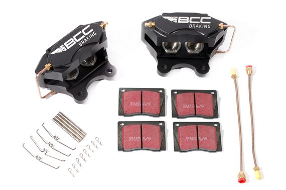 BCC Performance Uprated Brake Caliper Conversion Kit - 4 Pot Alloy - 2161312BCC