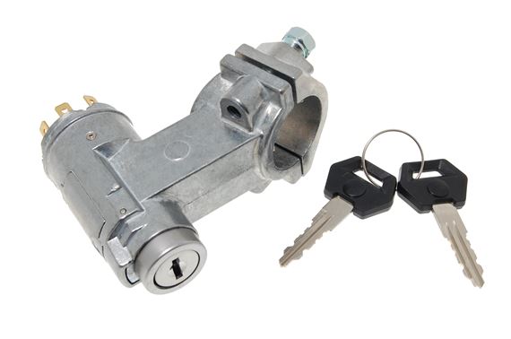 SCP British Triumph TR6 Ignition Switch & Steering Lock Assembly W/ Keys (1973-1976)