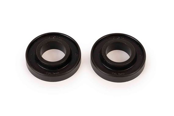 Front Subframe Rear Turret Doughnut Pair Black - 21A2597PBBLK - Polybush