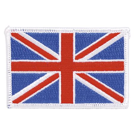 Embroidered Patch "Union Jack" Red/White/Blue - 229510