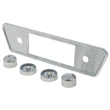 Faceplate & Knob Set Becker Pinstripe - 230344 - RetroSound