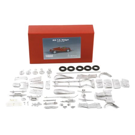 MG TD 1950 Steel Self Assembly Model Kit 1:24 Scale - 231-160