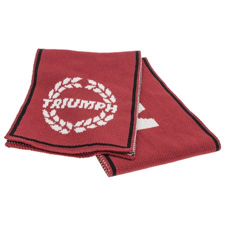 Knitted Scarf Red- Triumph Wreath - 231-344
