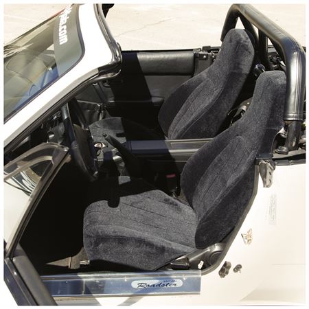 Seat Covers Velour (pair) Black 1996-97 - 237-375