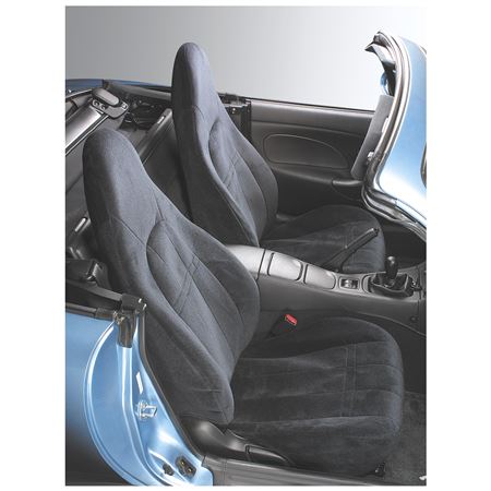 Seat Covers Velour (pair) Black 2001-05 - 237-385