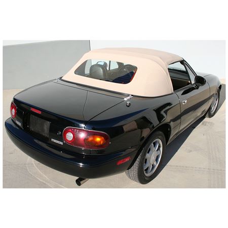Hood Cover Streamline Tan Vinyl Heated Glass Fixed Inc Rain Rail - 239-031 - Robbins