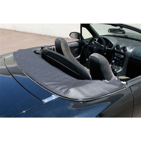 Hood Stowage Cover Black Vinyl (glass window) - 239-430 - Robbins