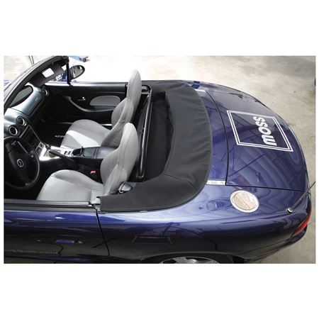Hood Stowage Cover Black Canvas - 239-564 - Robbins