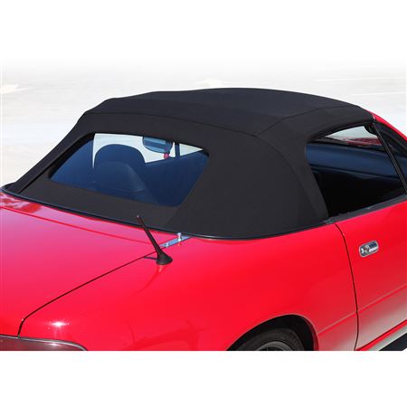 Hood Cover Black Vinyl Glass Window Zipped - 239-590 - Robbins