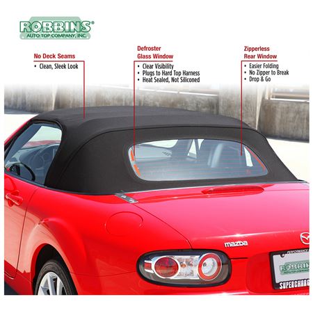 Hood Cover Streamline Red Heated Glass Fixed - 239-683 - Robbins