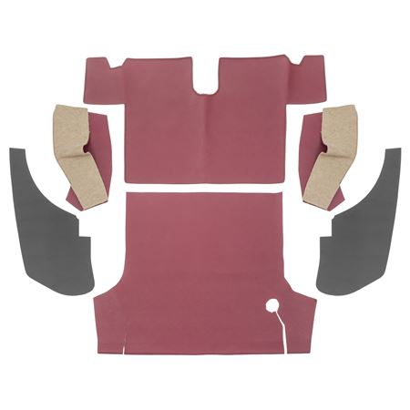 Boot Trim Kit - Hardura Red AH Sprite Mk1 - 242502 - Moss
