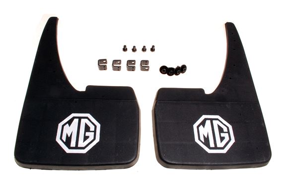 Mudflaps (pair) - White MG Logo - RP1429MG