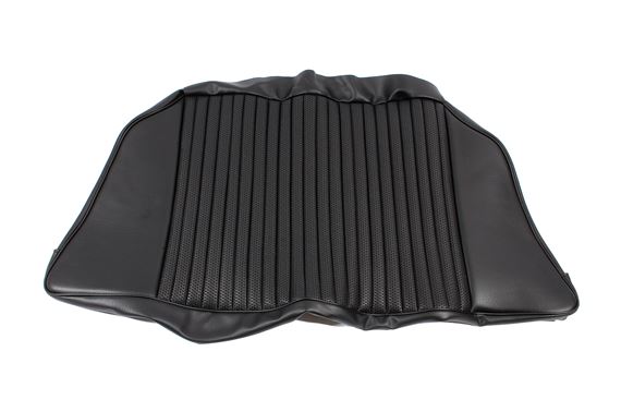 Triumph Stag Rear Seat Base Cover - Vinyl - Black - RS1653BLACK