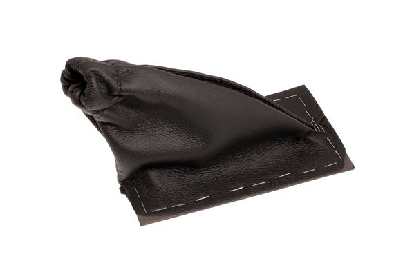 Custom Leather Handbrake Gaiter For Triumph Stag 1970-1977 - Black Stitching, UK Made