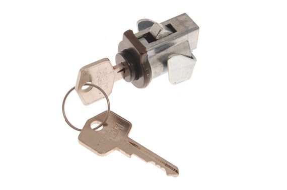 Cubby Box Lock & Keys - Black - 631404