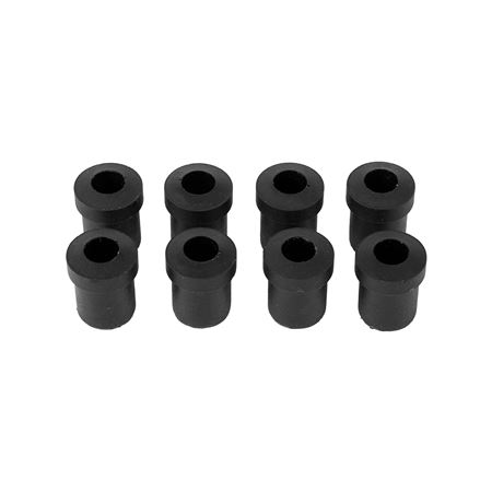 Rear Spring Shackle Bush Comfort Black 3D - 2A5176PBBLK - Polybush