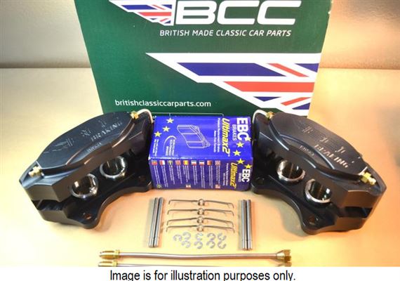 BCC Performance Brake Caliper Conversion Kit - 4 Pot Alloy - 3086323BCC
