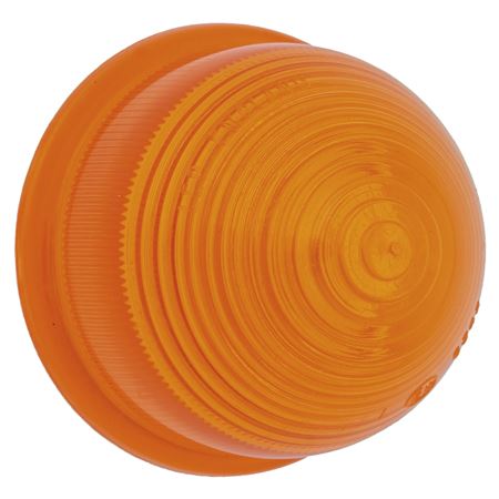 Amber Flasher Lamp Lens Only Plastic - 37H8130