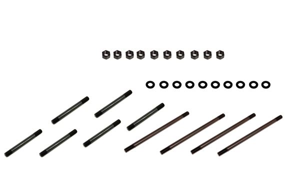 Cylinder Head Stud and Nut Kit - Low Port Head - TR2-3 Early - RF4132