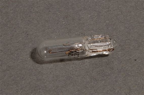 Bulb (286) 12V 1.2W Clear Capless W2 x 4.6d - RTC3635P - Aftermarket